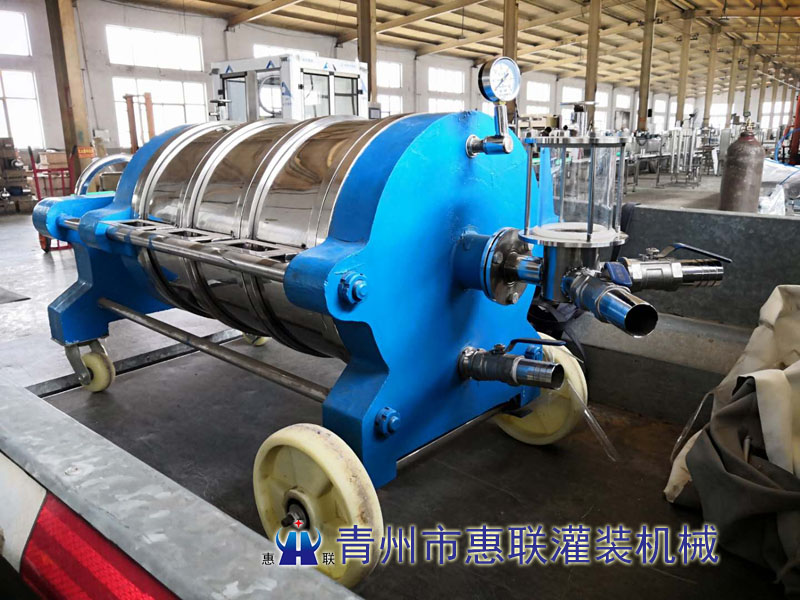 臥式硅藻土白酒過(guò)濾機(jī)